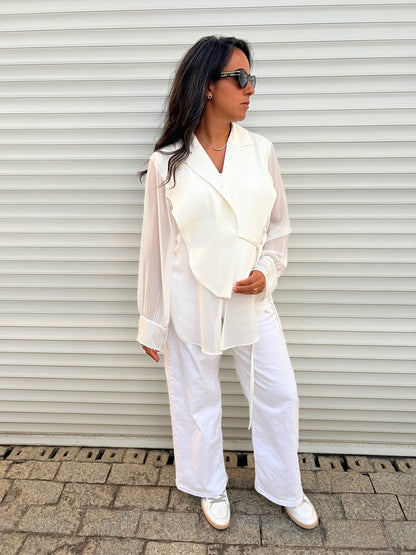 The blazer blouse