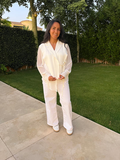 The blazer blouse