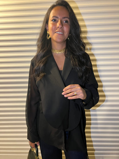 The blazer blouse
