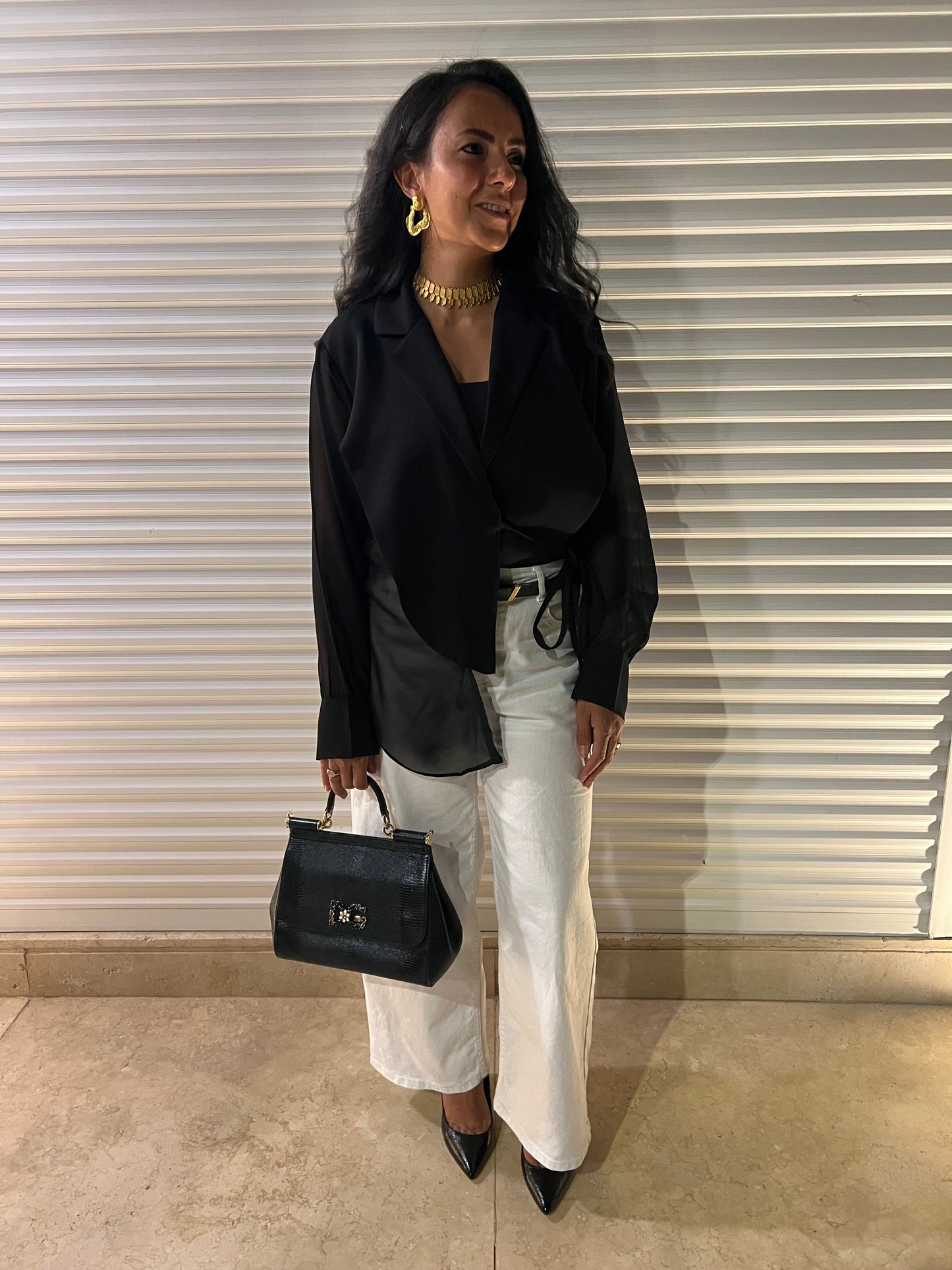 The blazer blouse