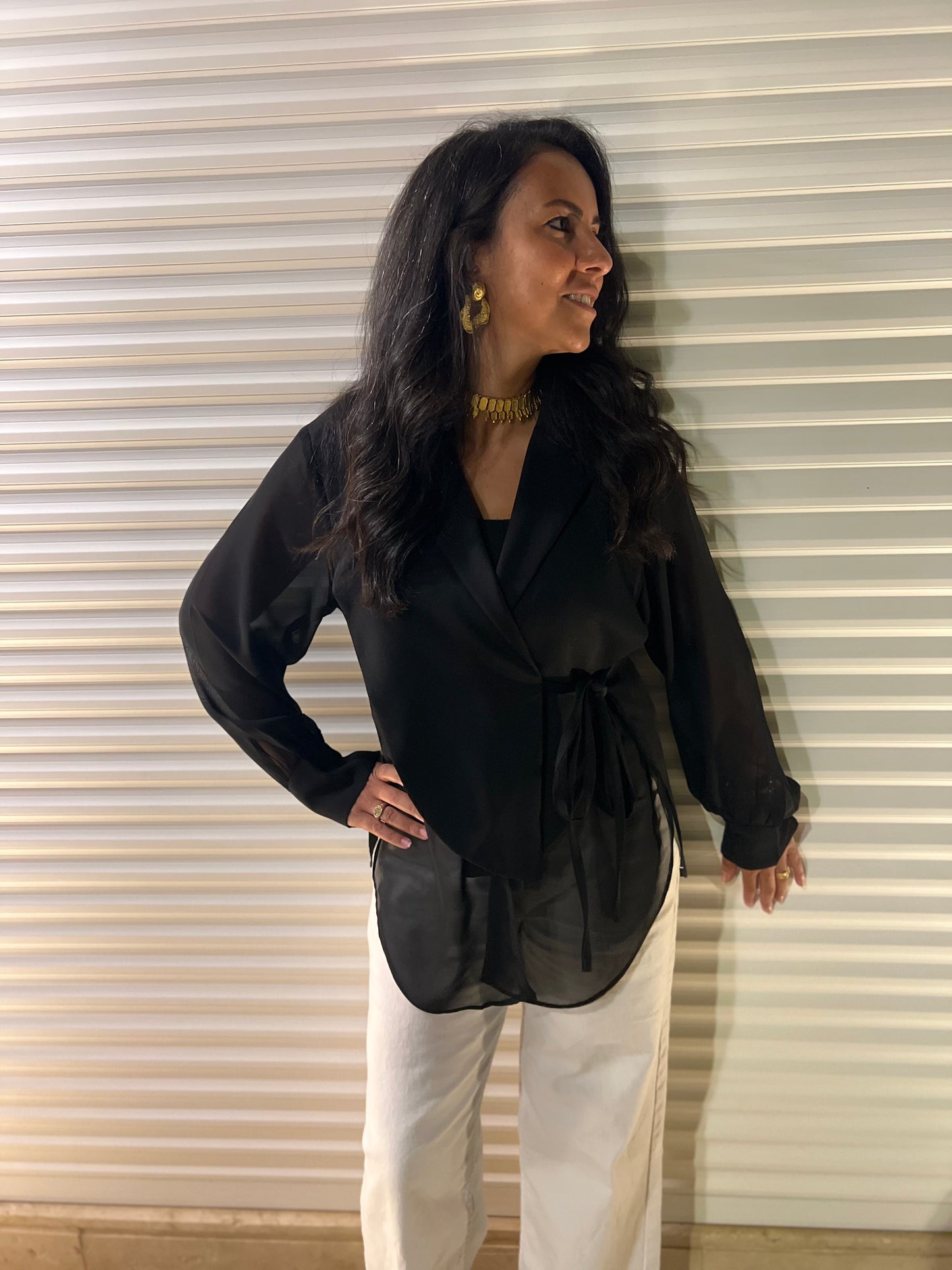 The blazer blouse