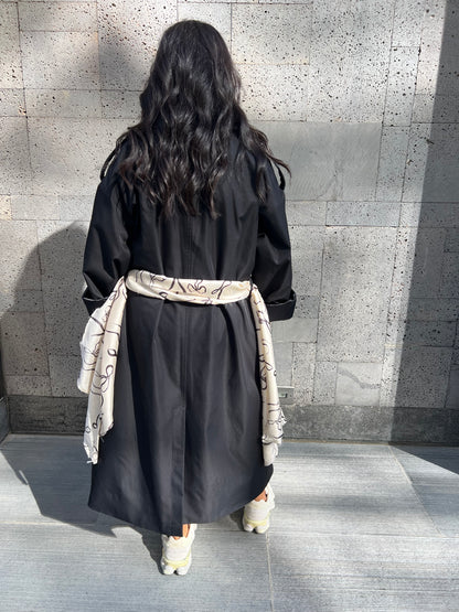 The Scarf Trench Coat