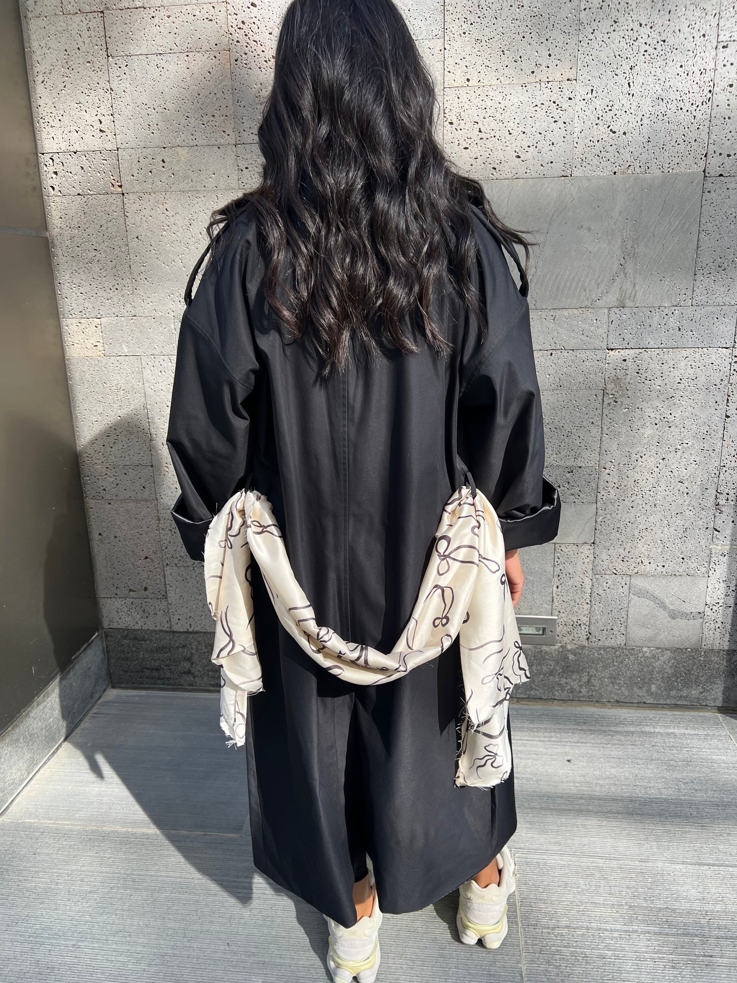 The Scarf Trench Coat