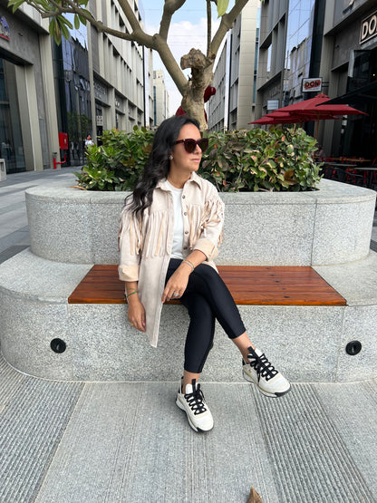 The Fringe Suede Shirt