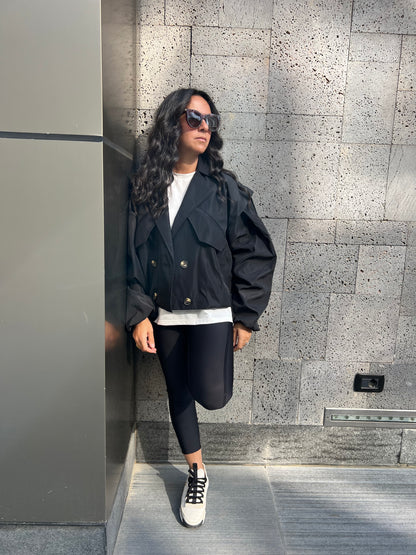 The Cropped Puff Jacket