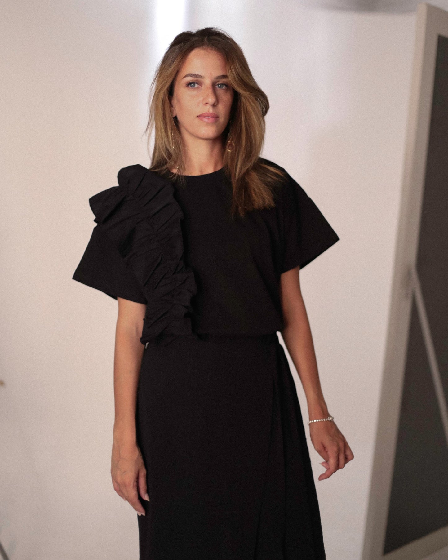 Ruffle T-shirt