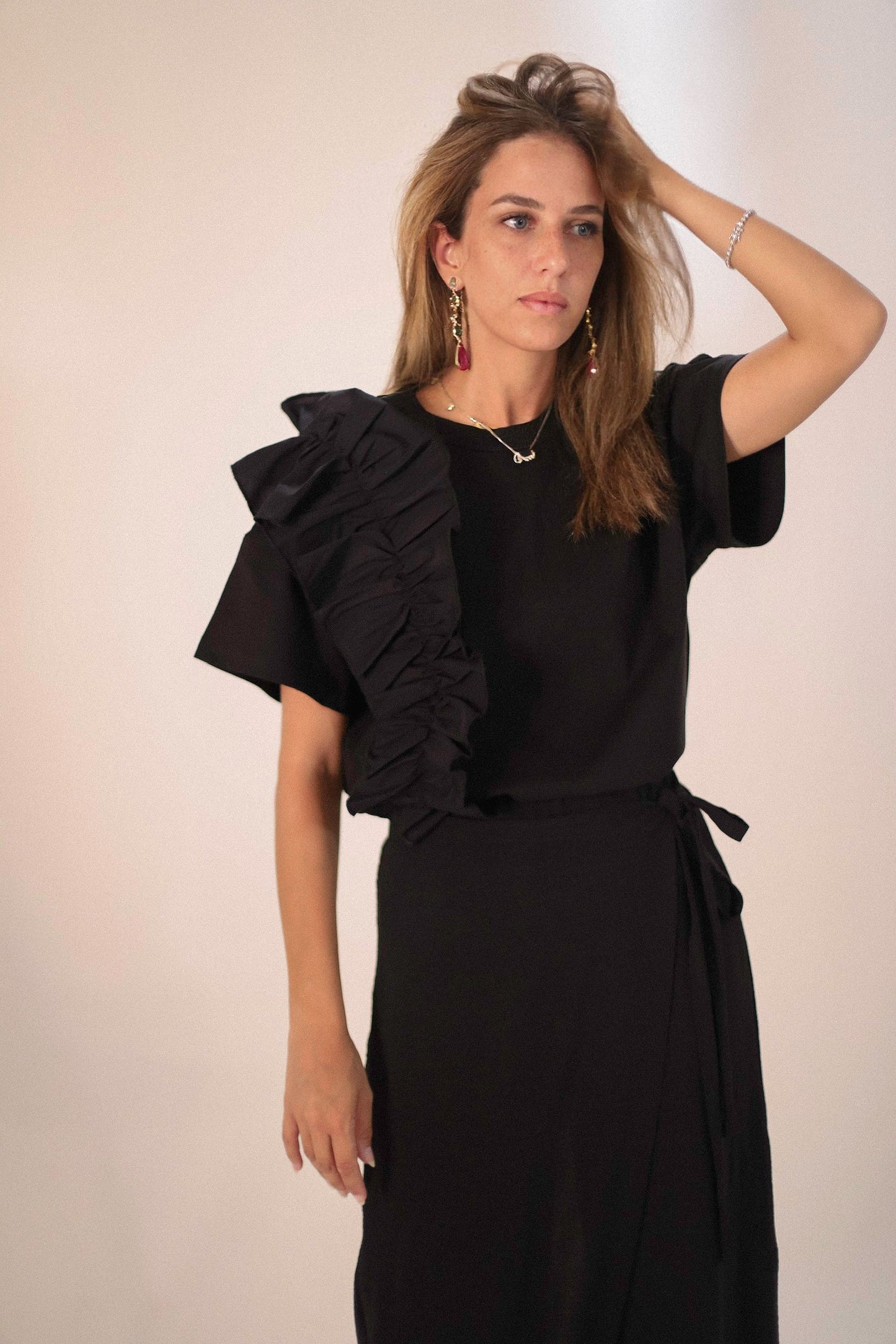 Ruffle T-shirt